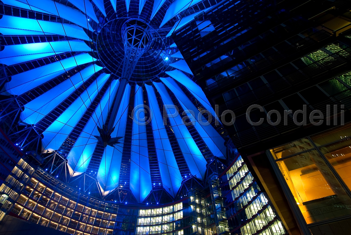 Sony Center dome at Potsdamer Platz, Berlin, Germany
 (cod:Berlin 07)